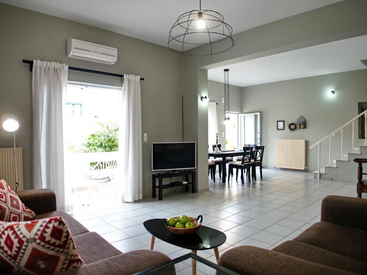 Apostolis Beach House Villa Daratsos Bagian luar foto