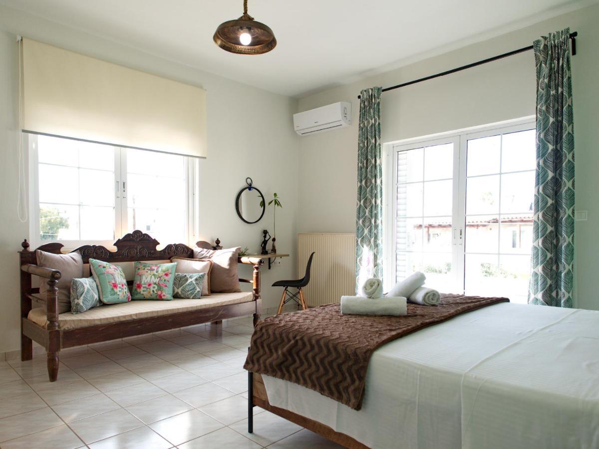 Apostolis Beach House Villa Daratsos Bagian luar foto